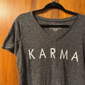 Women’s Karma Graphic Tee - Size Large
